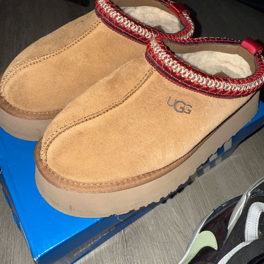 UGG Tan Slip-On Shoes